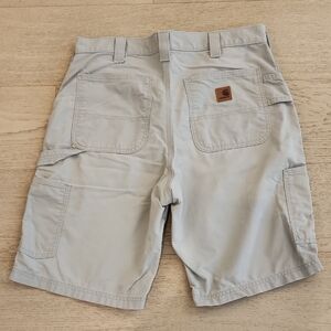 Carhartt Tan Shorts Durable Cotton Blend